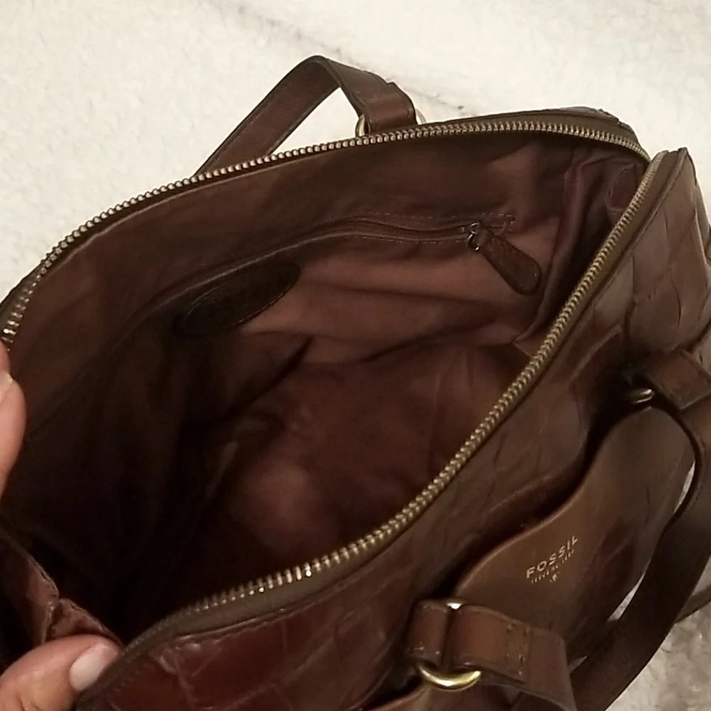 Fossil reddish brown